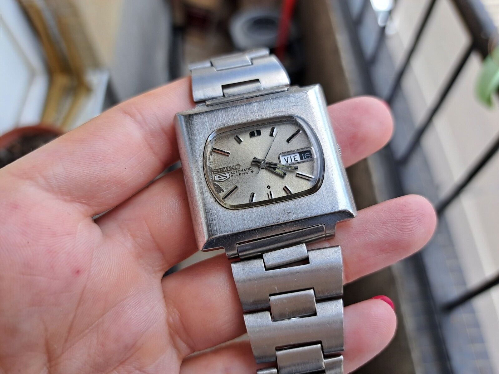 Vintage Seiko 5, automatic 21 jewels (6119 - 5401), made in Japan