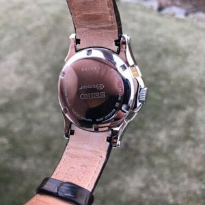 SEIKO Premier Kinetic Perpetual Calendar 7D48-0AA0 Men's