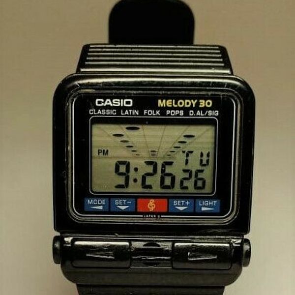 Casio melody 30 watch sale