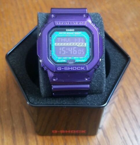 CASIO G-SHOCK GLS-5600KL-6JF Reflex Dial Series Purple | WatchCharts  Marketplace