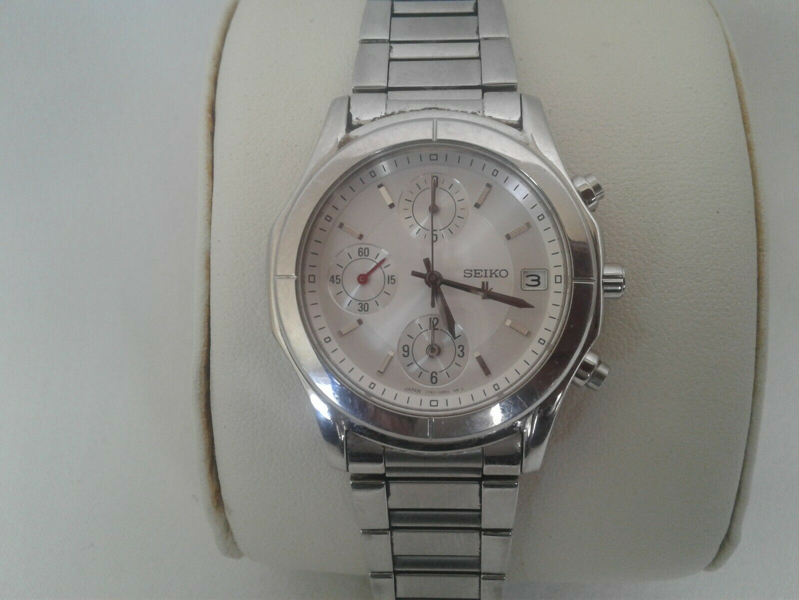 Seiko Lk 7T92 oBDo HR chronograph watch working WatchCharts