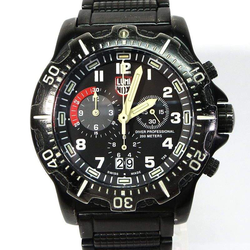 ルミノックス クロノグラフ ダイバーズウォッチ 8360 - 腕時計(アナログ)