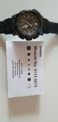 時計 CASIO PRO TREK 5114-5214 Casio protrek PRW 5000 watch Model No. 5114 5214 | WatchCharts