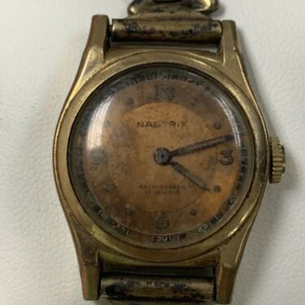 Vintage Nastrix 17 Jewels Gold Plate Watch | WatchCharts