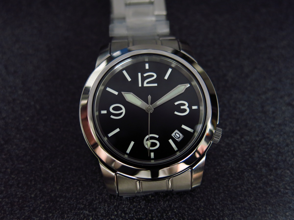 SOLD Seiko Pilot project Dagaz 3 6 9 12 big numbers 39mm