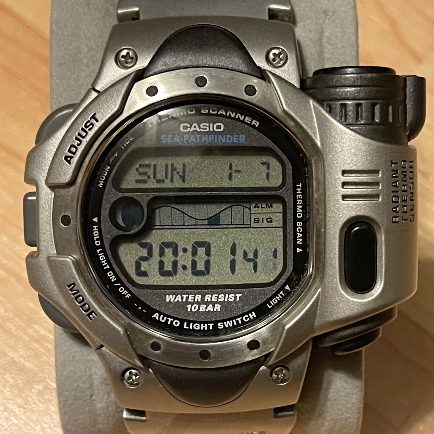 デジタル時計1542 CASIO 腕時計 SEA-PATHFINDER SPF-10 レア