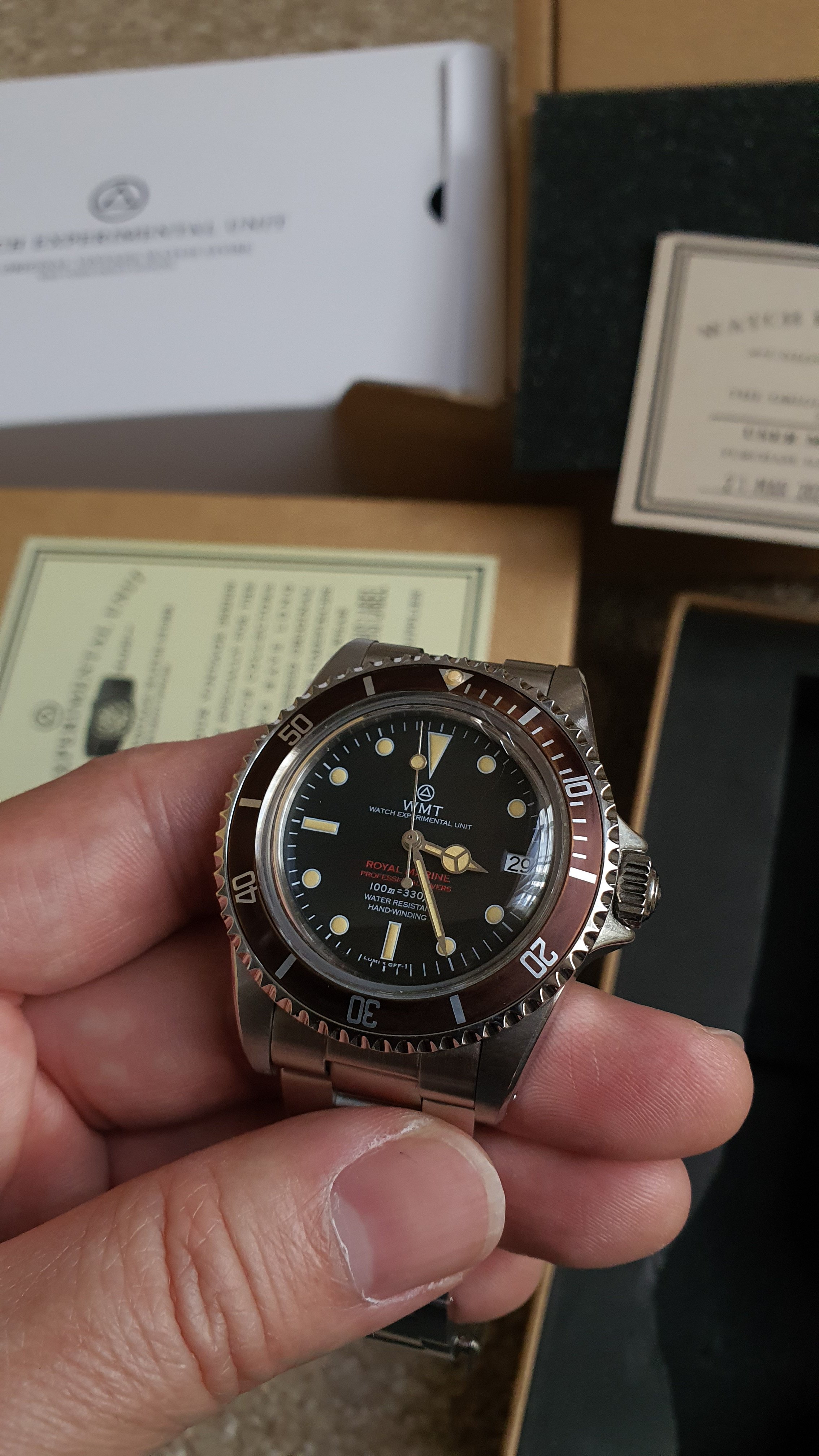 FS : WMT Royal Marine- Tropical Brown Aged - | WatchCharts Marketplace