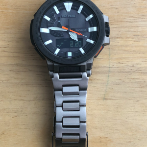 Fs Reduced Casio Protrek Prw 60 2ajf Slim Series Solar Atomic Triple Sensor Watch Watchcharts