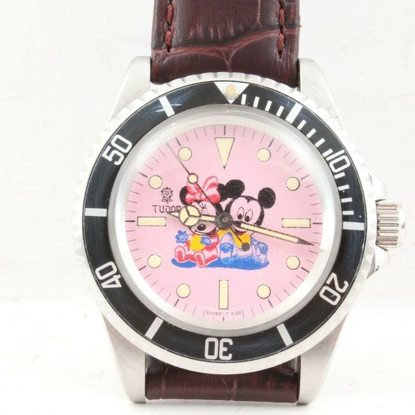 TUDOR サブマリーナ MICKEY Yahoo!オークション - チュードル サブマリーナ cal.2483 TUDOR