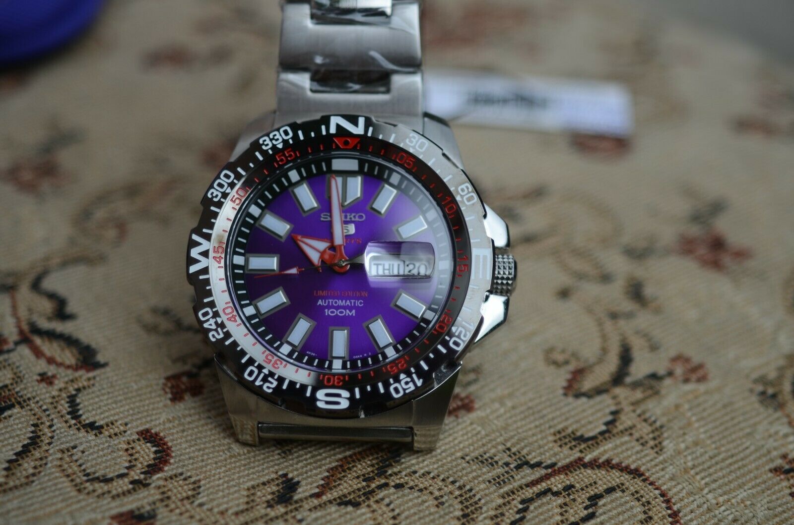 Seiko hotsell purple monster