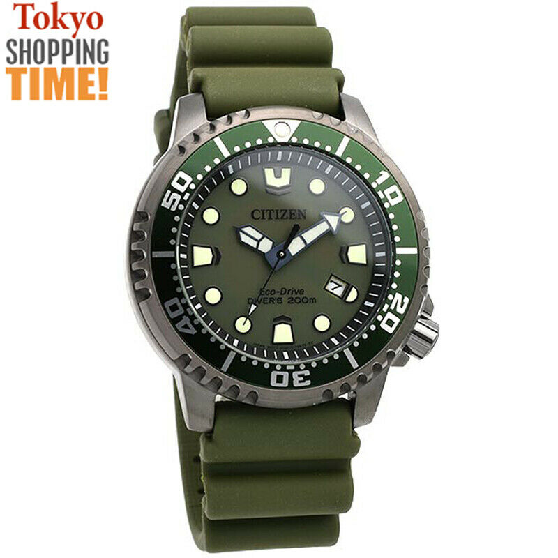 Citizen Promaster Marine BN0157-11X Green Eco-Drive Solar Diver