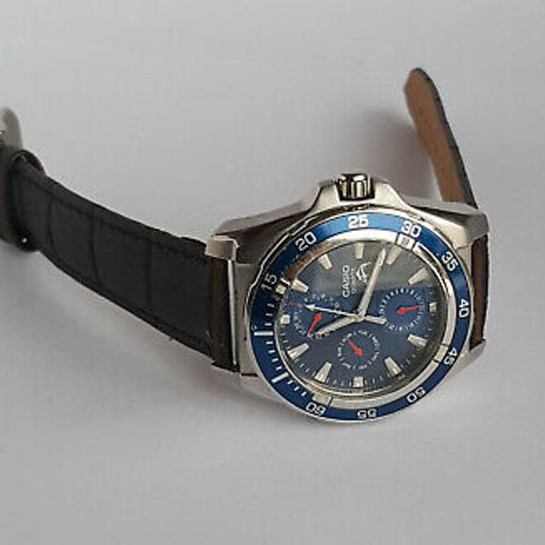 Japan CASIO DURO WR200 Chronograph Men's Quartz Watch 1794 MDV-300 ...