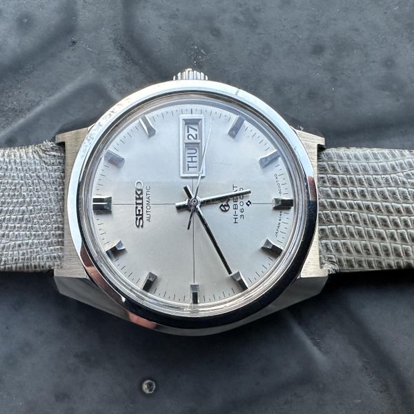 Grand Seiko 6146-8000 Day Date Crosshair dial circa 1968 | WatchCharts