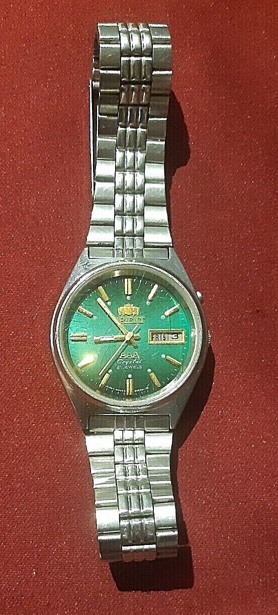 orient Japanese mechanical watch ORIENT M4640 green 3G automatic