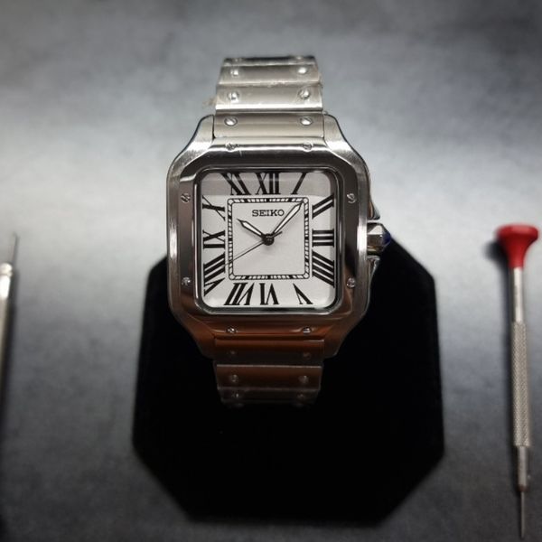 SEIKO CARTIER SANTOS MOD WatchCharts Marketplace