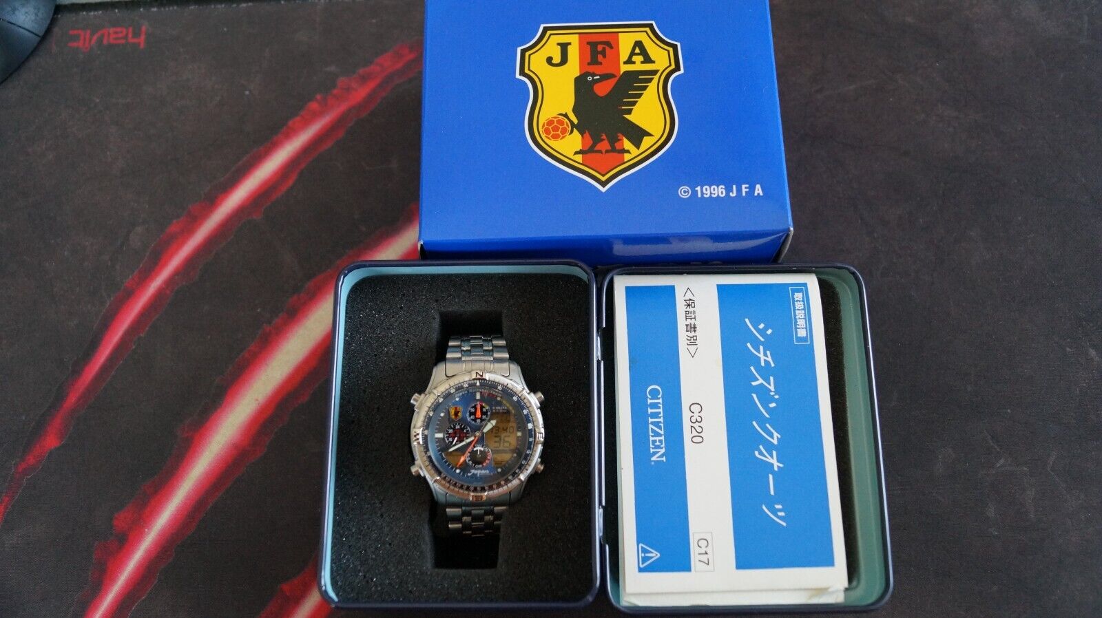 Citizen Quartz watch C320 Promaster World Time JFA Blue Dial