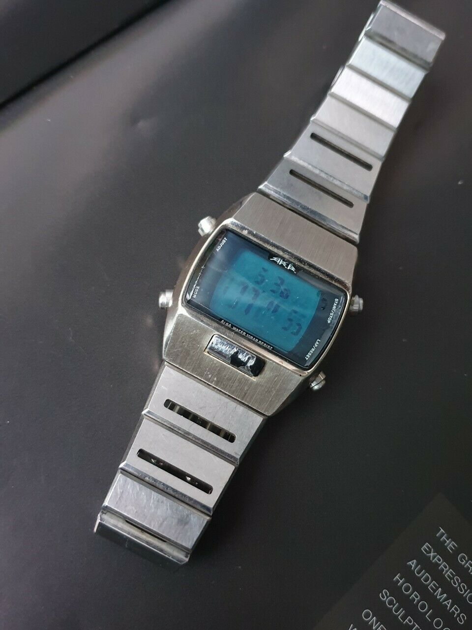 SEIKO ALBA セイコー アルバ AKA W620-4130 美品 超レア Vintage Seiko Alba Aka W620-4130 Mens LCD Digital Watch