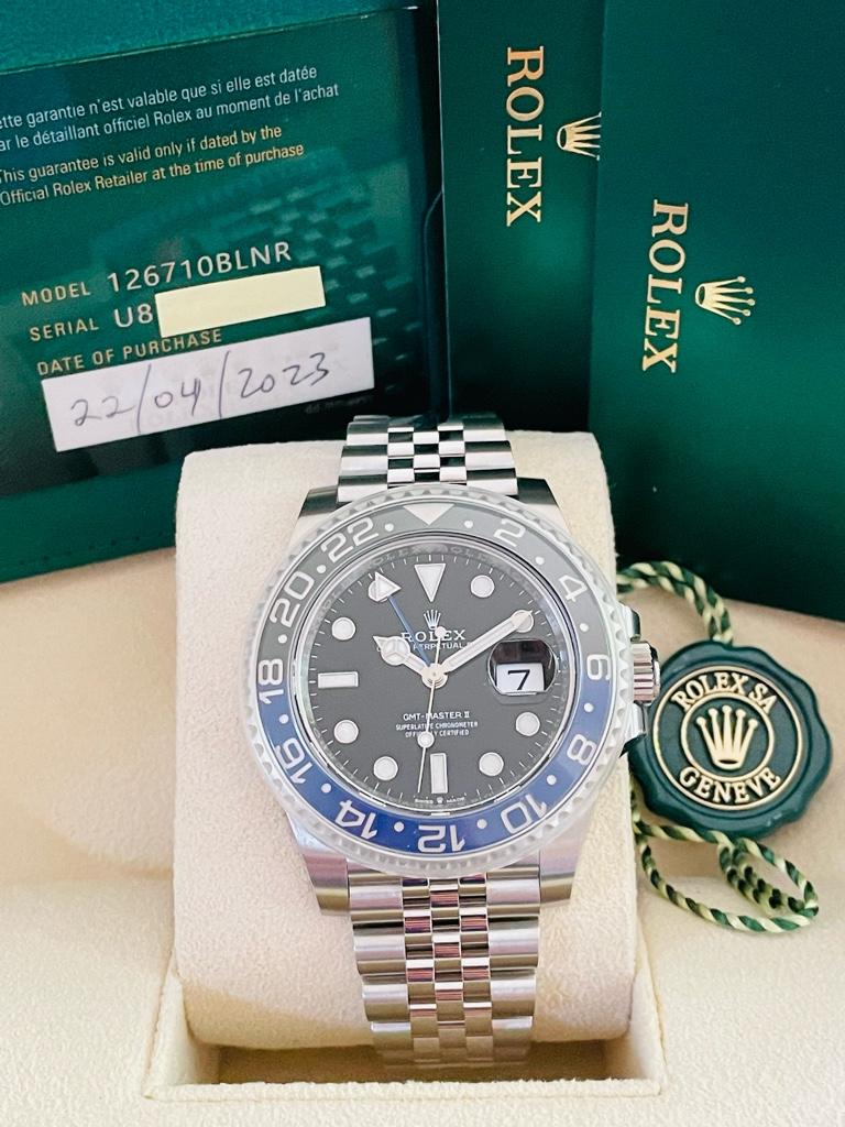 Rolex GMT Master II 126710BLNR