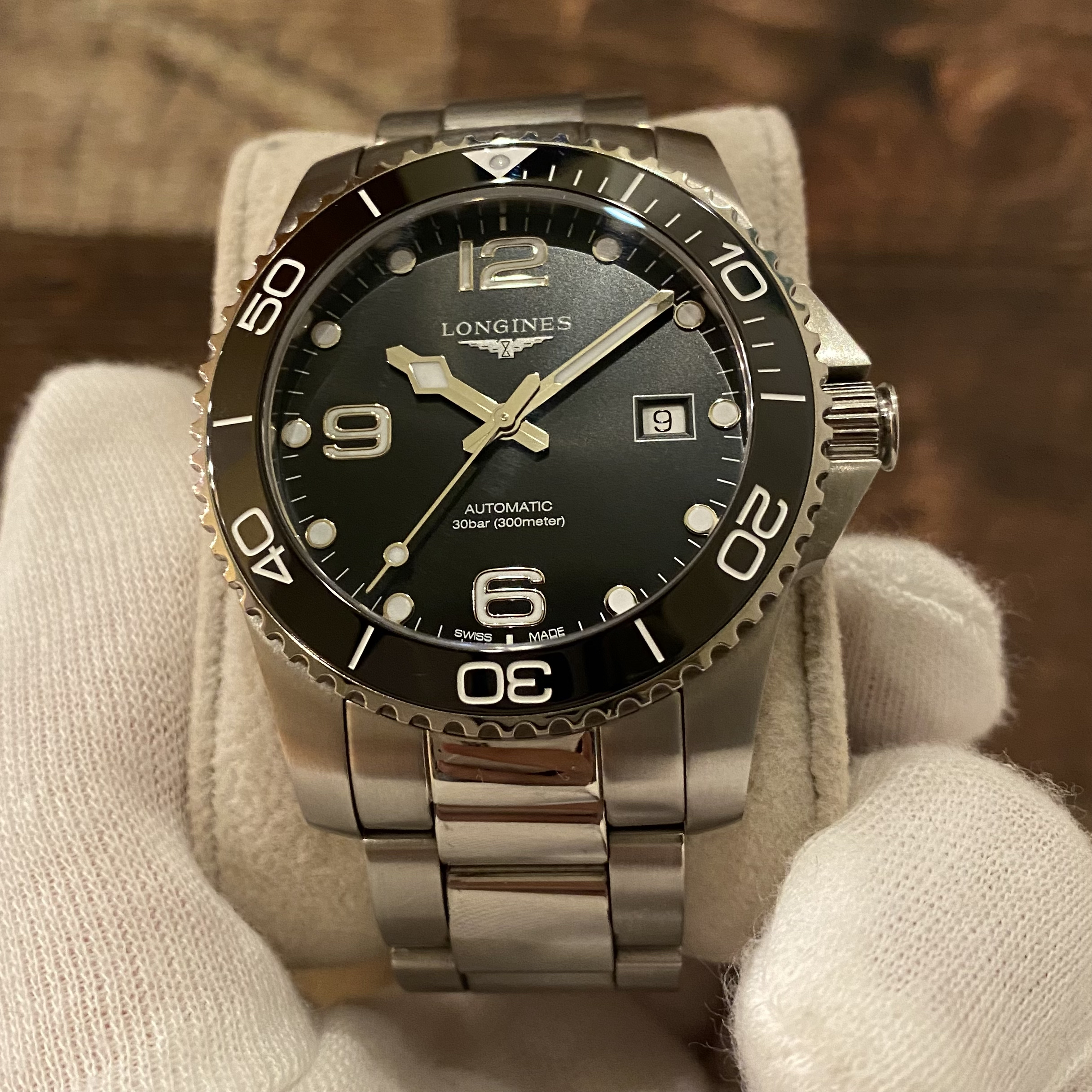 WTS Longines Hydroconquest L37814566 03 2021 Full Kit with