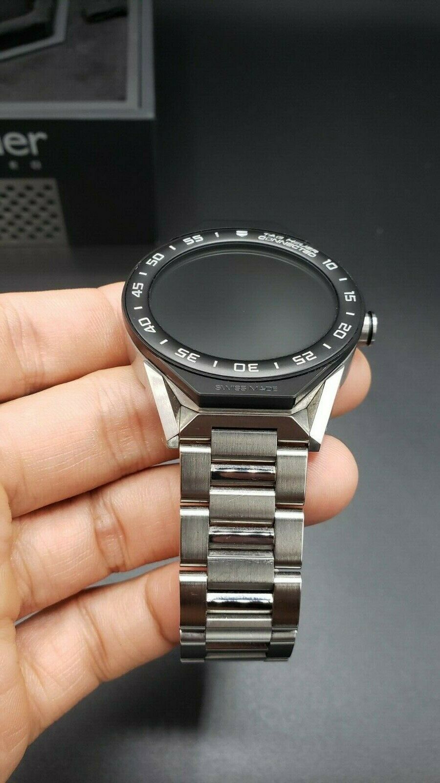 Bracelet tag heuer connected best sale modular 45