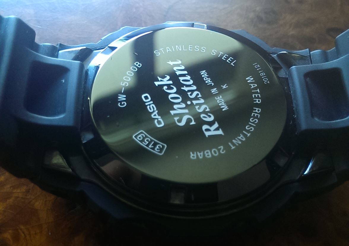 G-Shock GW-5000B-1JR | WatchCharts