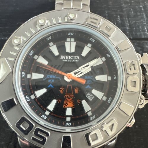 rare invicta sea hunter watches 58mm Stainless Steel Model 31465 