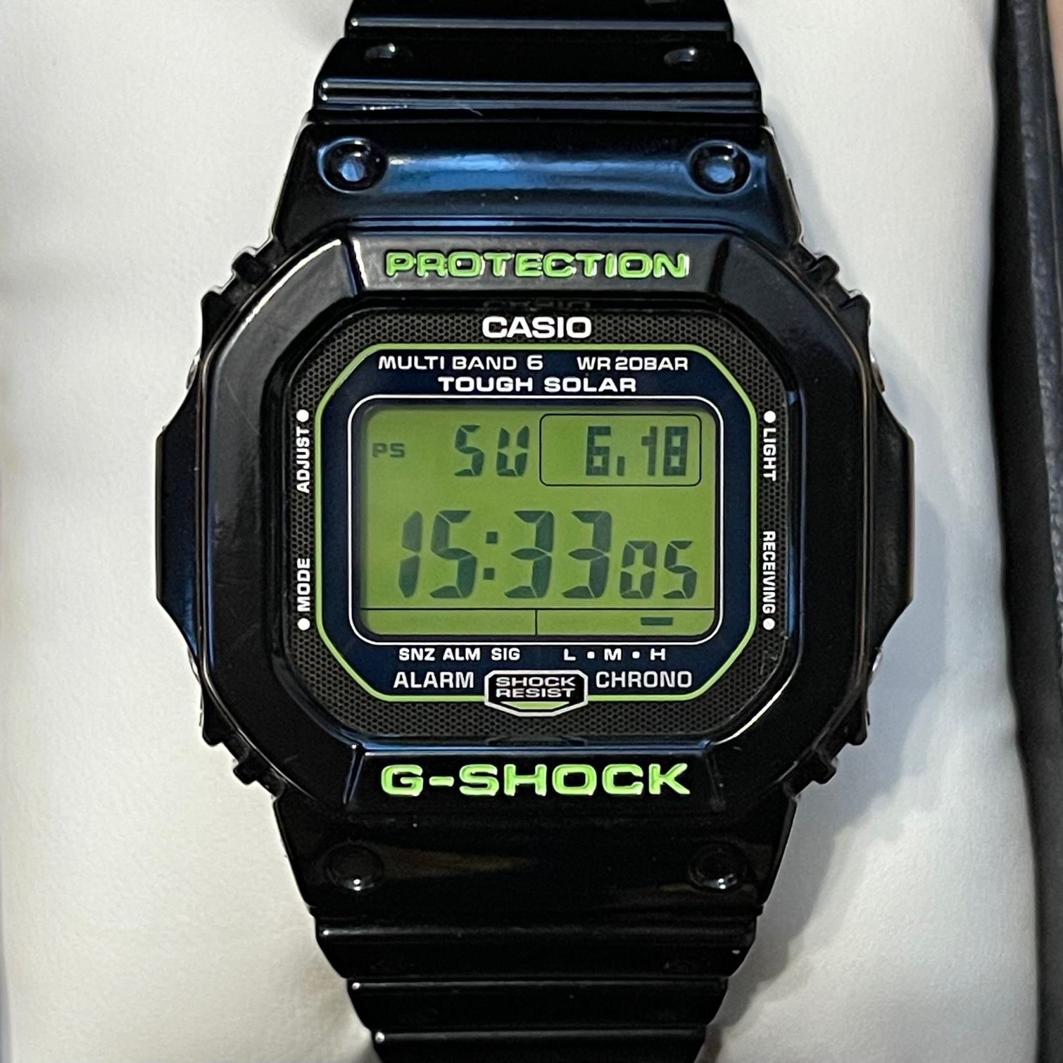 WTS] Casio G-Shock GW-M5610B-1 “Zombie” Tough Solar Atomic