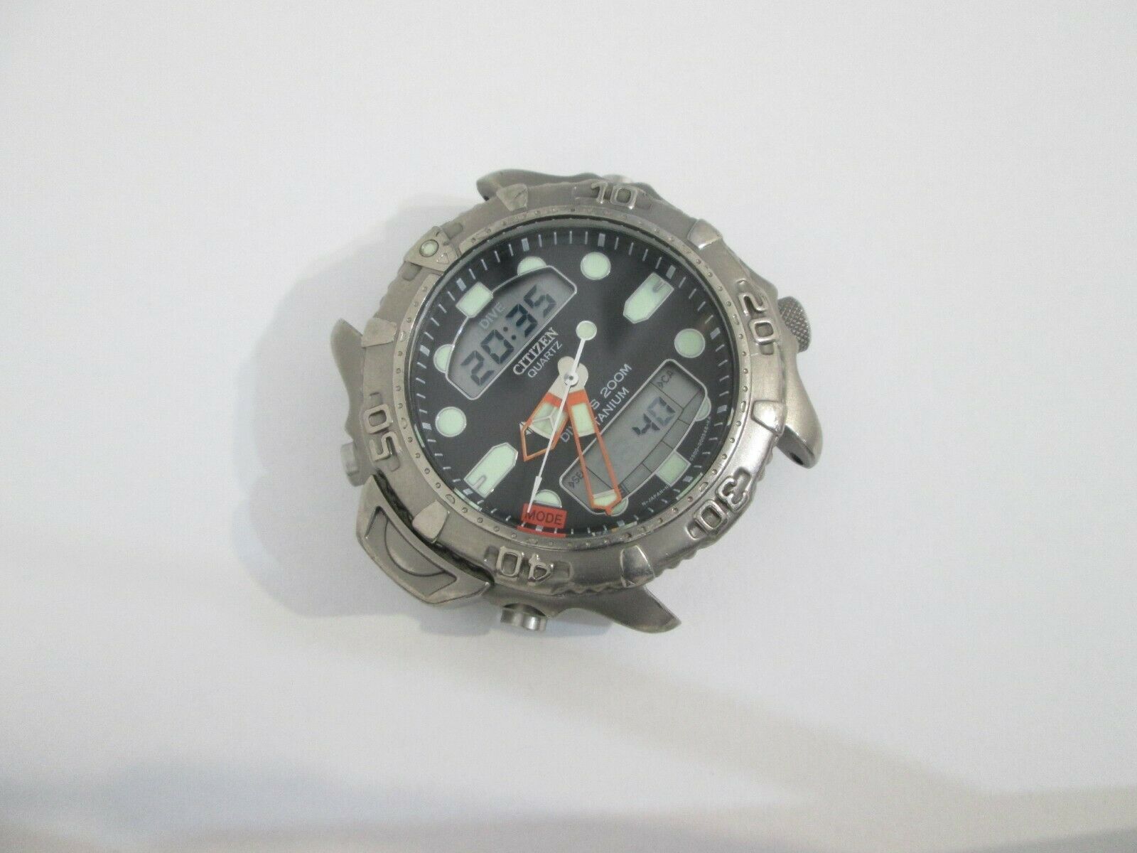Citizen C500 200m Diver Aqualand Promaster Ana-Digi Titanium