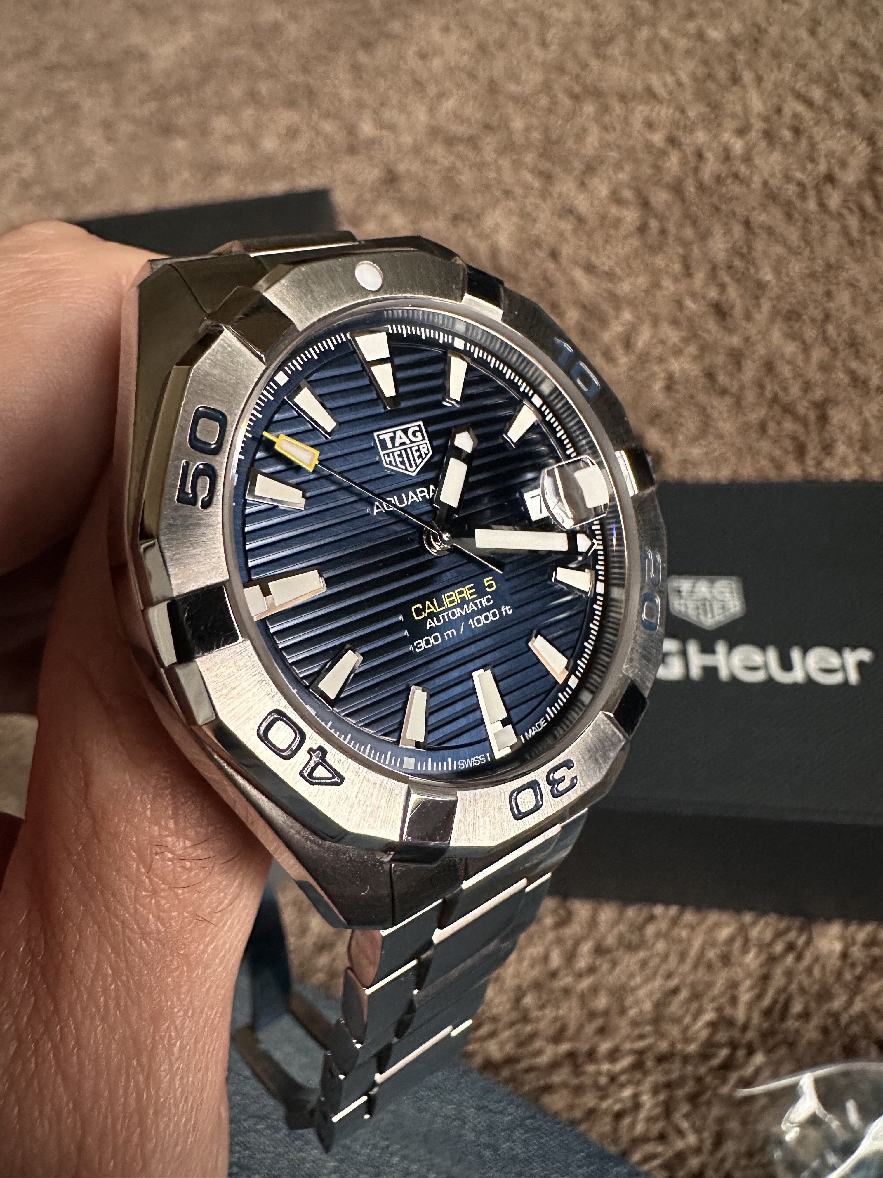 FS Tag Heuer Aquaracer Automatic 41mm WBD2112 WatchCharts