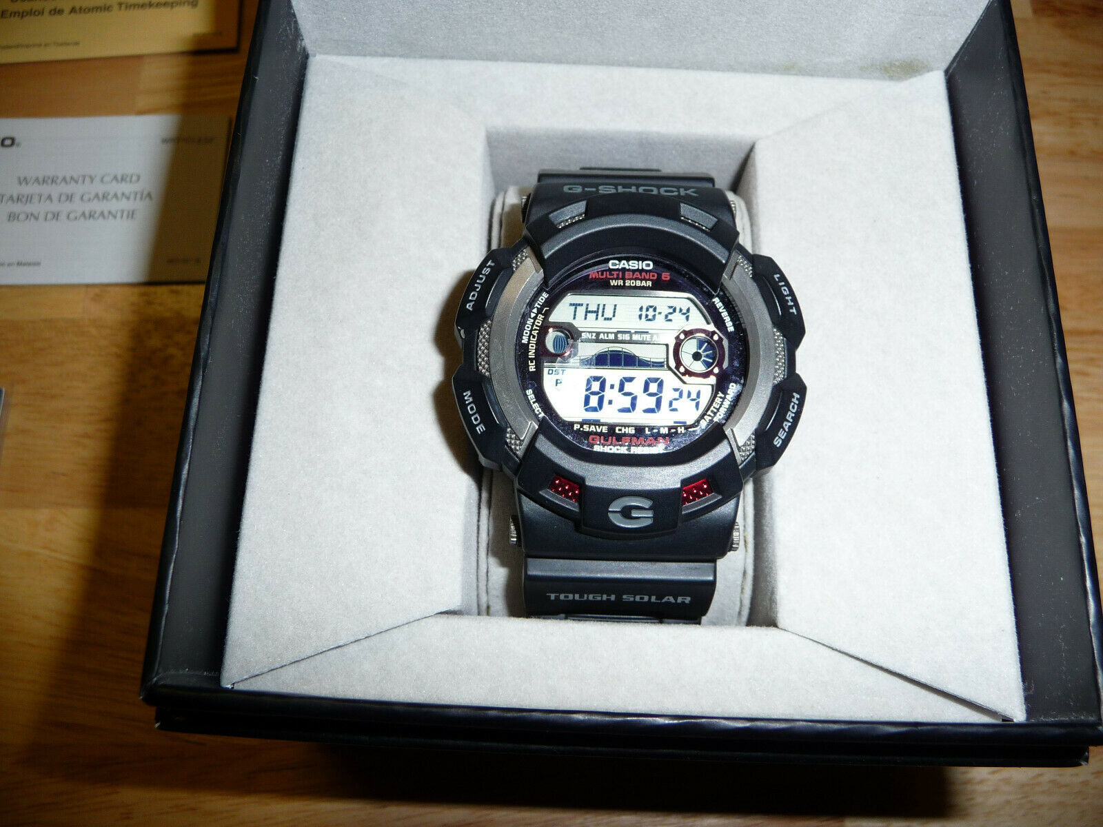 Casio G-Shock Gulfman GW-9110 Module 3217 Tough Solar Atomic