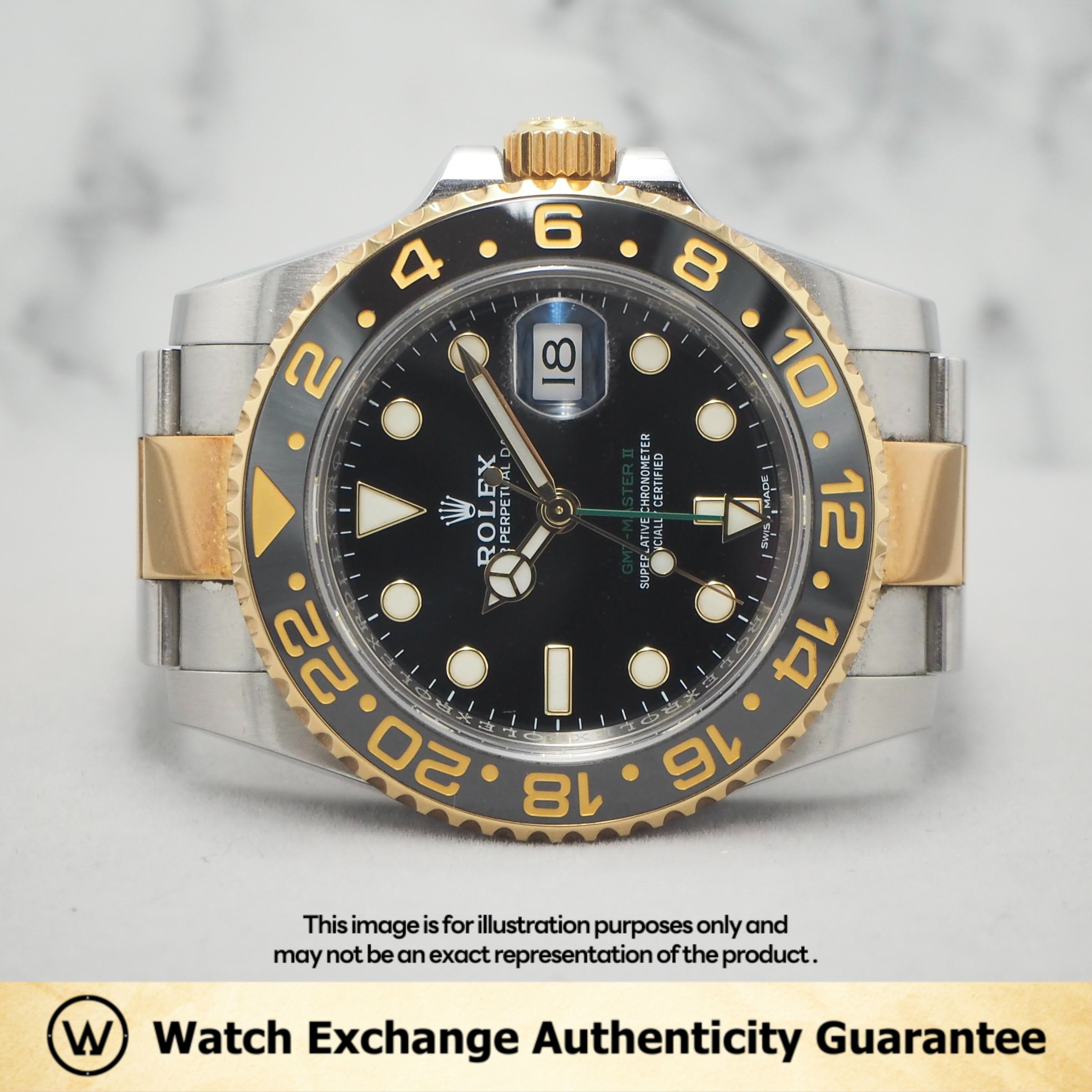 RSC Serviced Mint Feb 2024 Rolex GMT Master II Oyster 116713LN