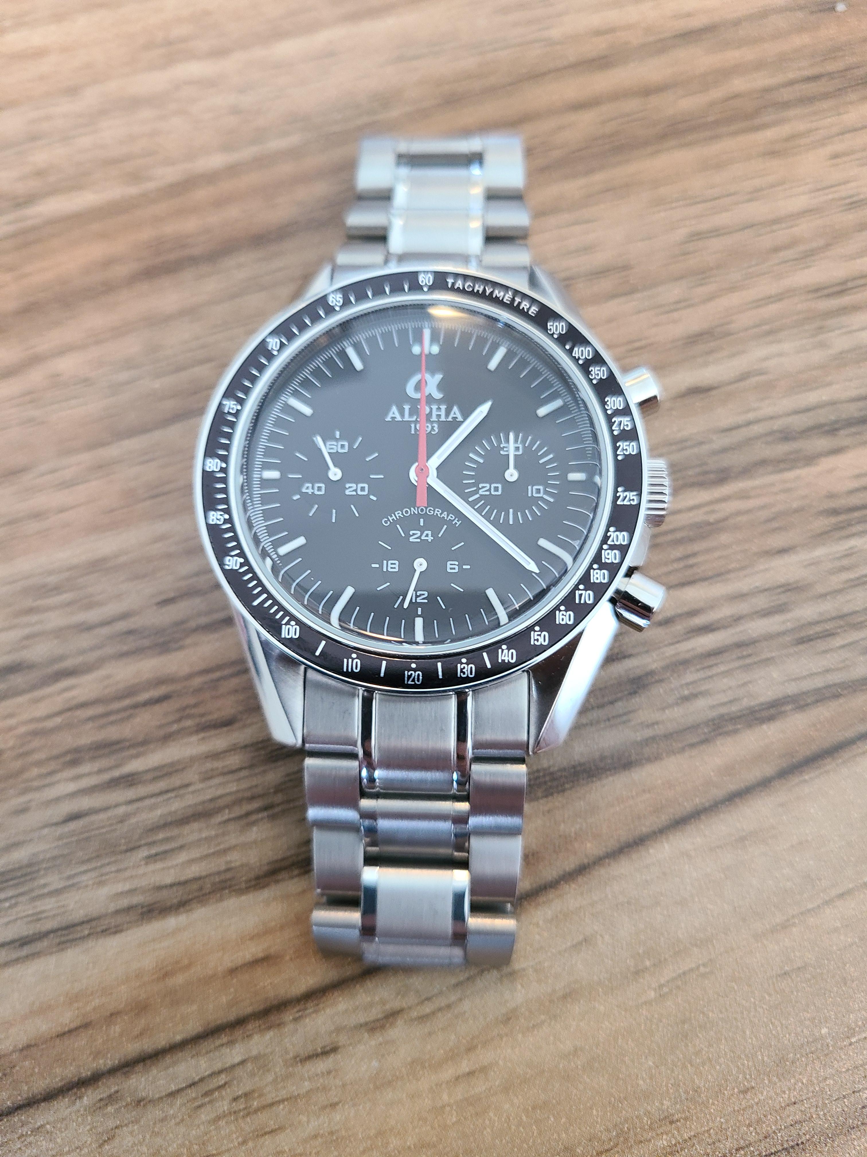 WTS Alpha Mechanical Speedmaster Homage WatchCharts