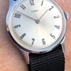 Vintage 1968 TIMEX Mercury men's wristwatch. New Nato strap. Serviced. |  WatchCharts