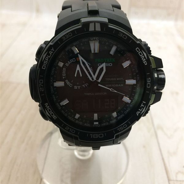 [used] Casio Solar Watch Pro Trek Digiana Blk Casio Pro Trek Radio Pro Trek Prw