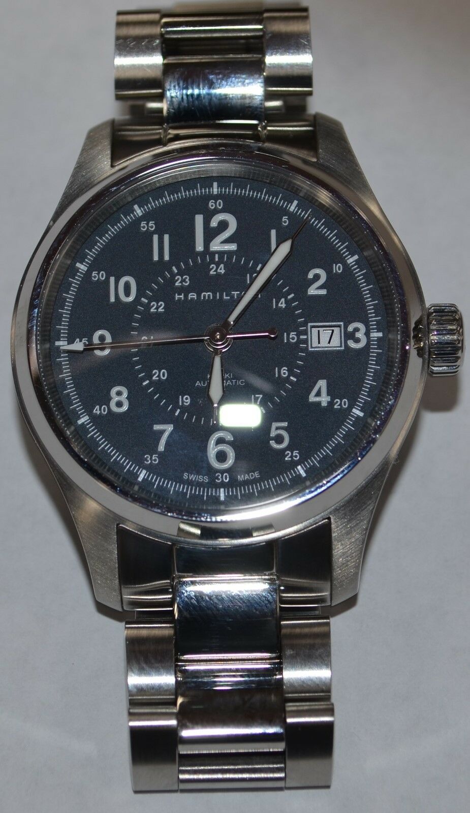 Hamilton Khaki Automatic H703050 Stainless Steel Watch WatchCharts Marketplace