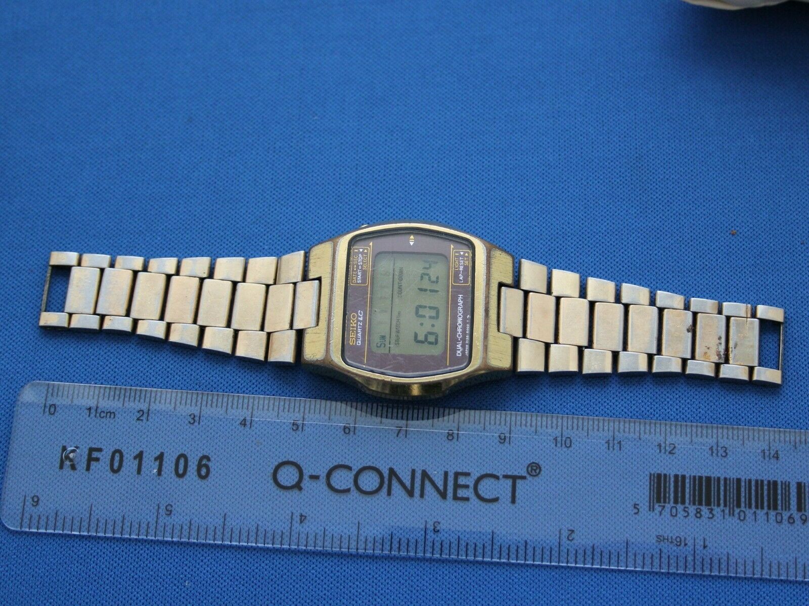 seiko quartz lc dual chronograph