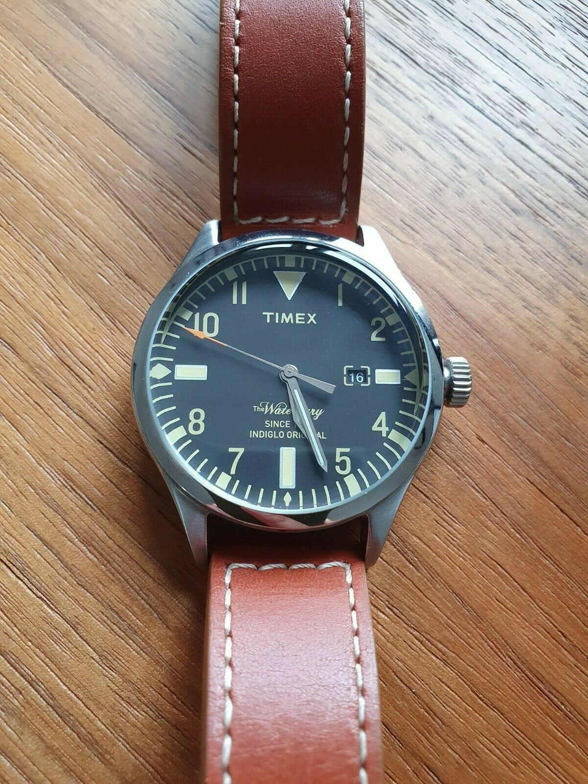 Timex x Red Wing Waterbury Quartz Indiglo TW2P84000 42mm (Original box  included) | WatchCharts