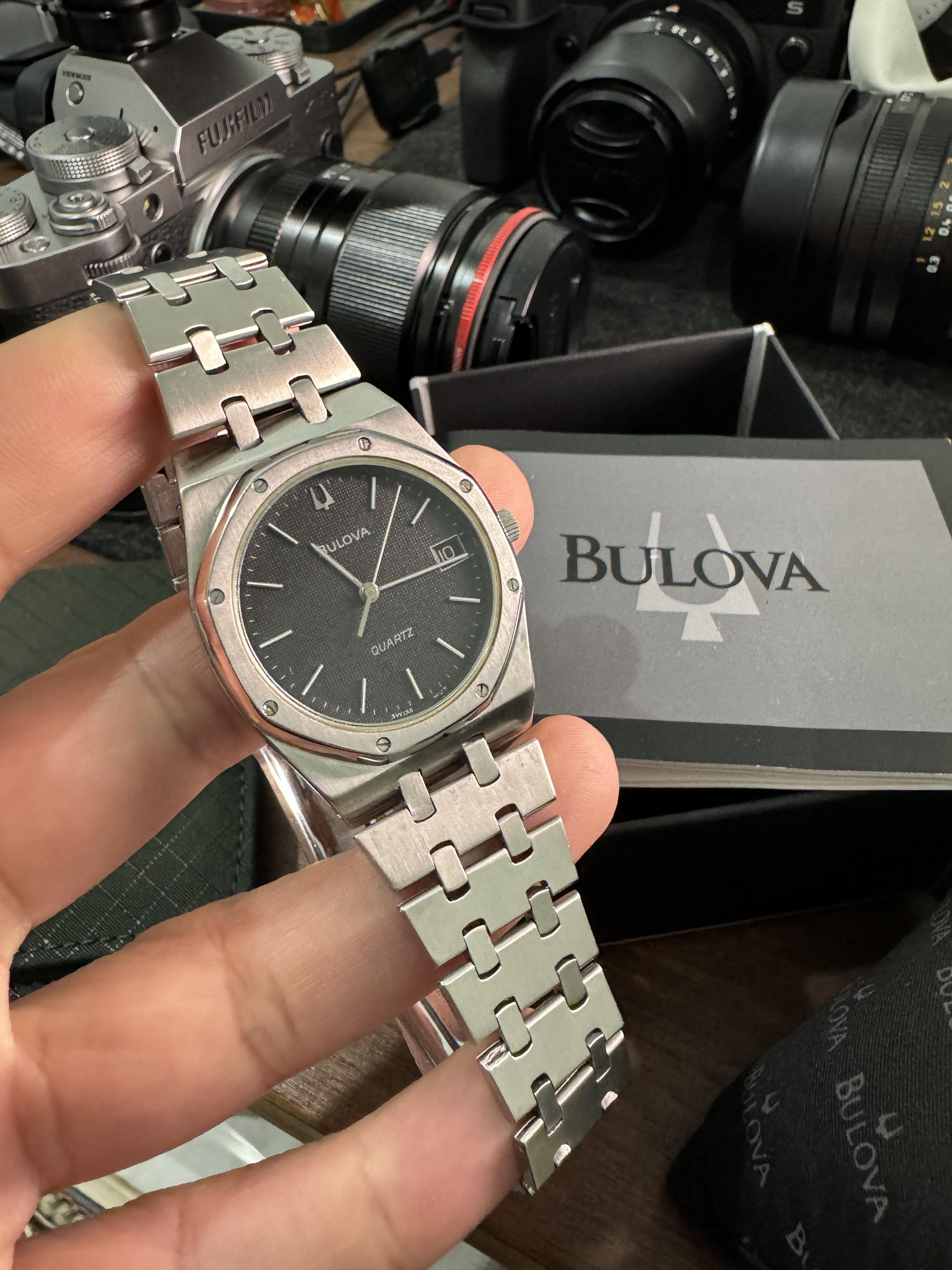 Bulova royal hot sale oak ebay