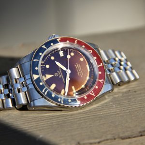 FS: WMT Panton Pepsi Arabic Bezel/Date Tropical Dial Full Set | WatchCharts  Marketplace