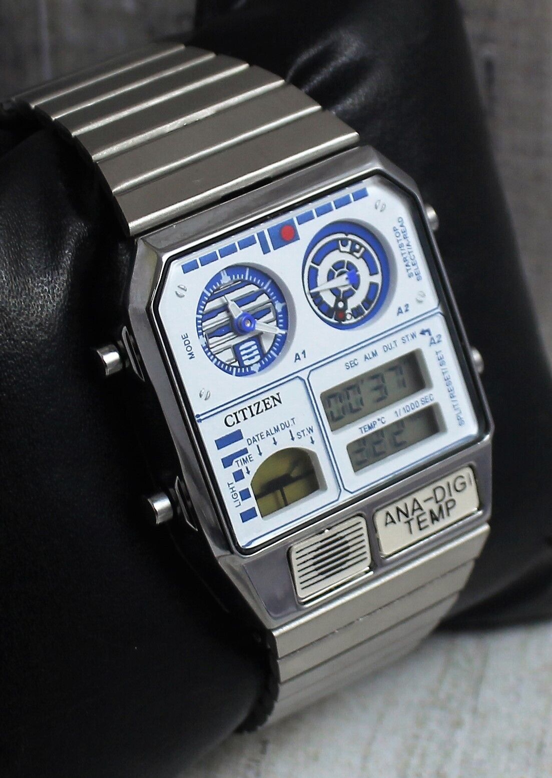 BEAUTIFUL CITIZEN QUARTZ WHITE-DIAL MEN'S ANA-DIGI TEMP WRIST