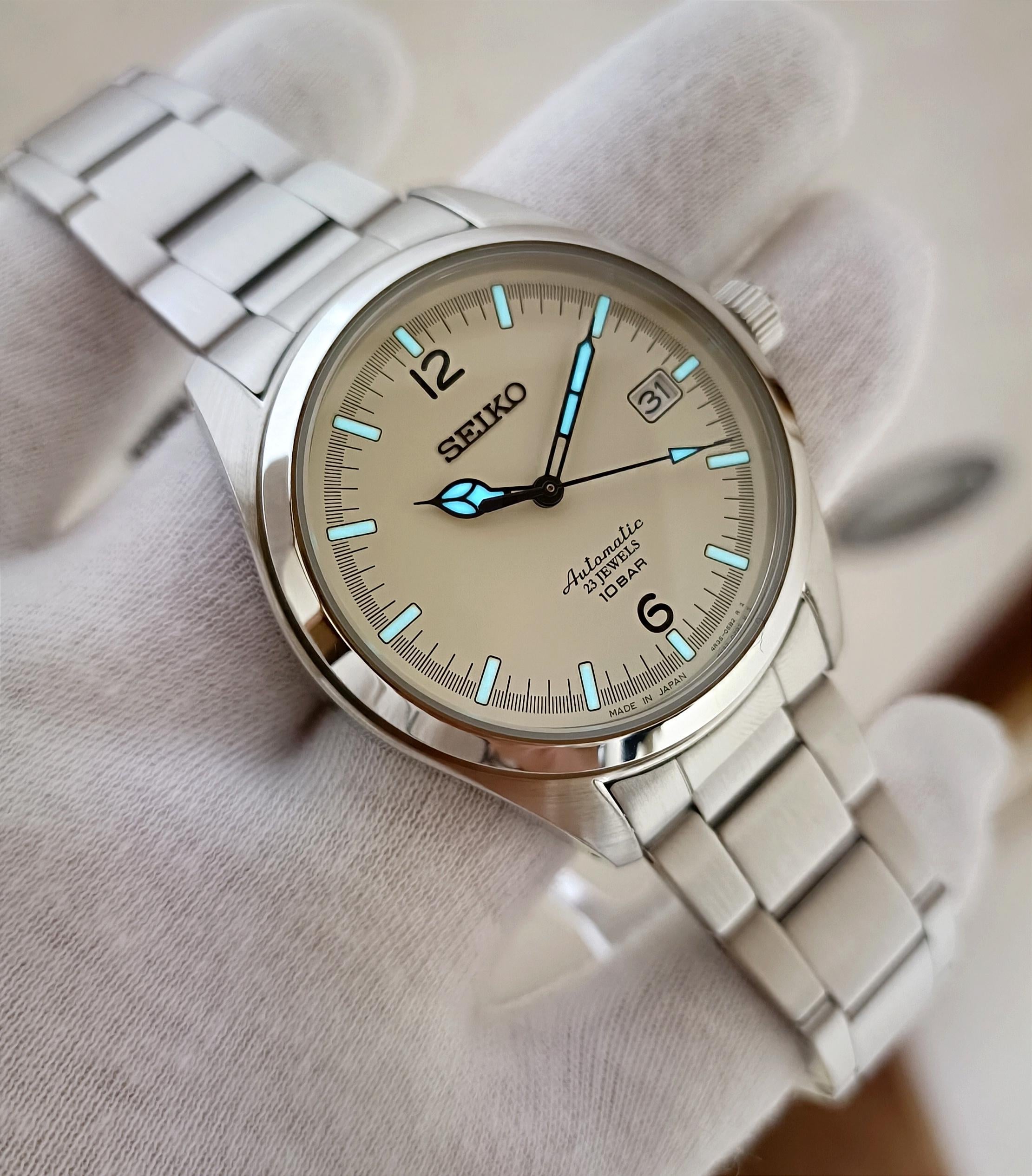 WTS] SEIKO x TiCTAC SZSB032 CREAM DIAL LIMITED EDITION – LIKE NEW