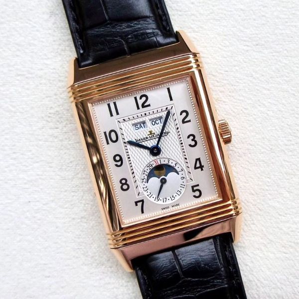 FS:Jaeger-LeCoultre Reverso Reverso Grande Calendar Moon Phase Rose ...