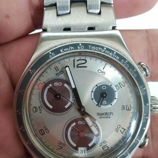 Swatch Snowpass Swiss Pavilion white Cross on Red Swiss