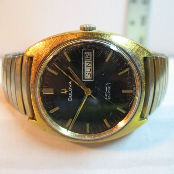 VINTAGE 1970 BULOVA AUTOMATIC MEN'S WATCH | WatchCharts Marketplace