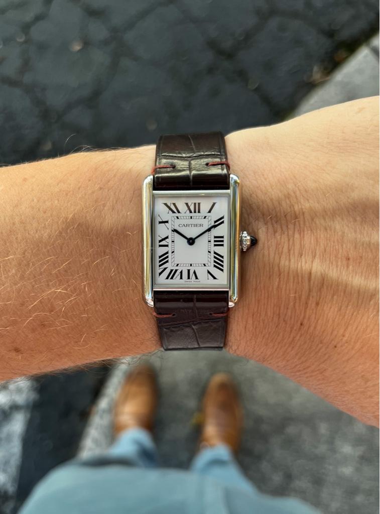 Cartier Tank SolarBeat Large 3 100 WatchCharts Marketplace