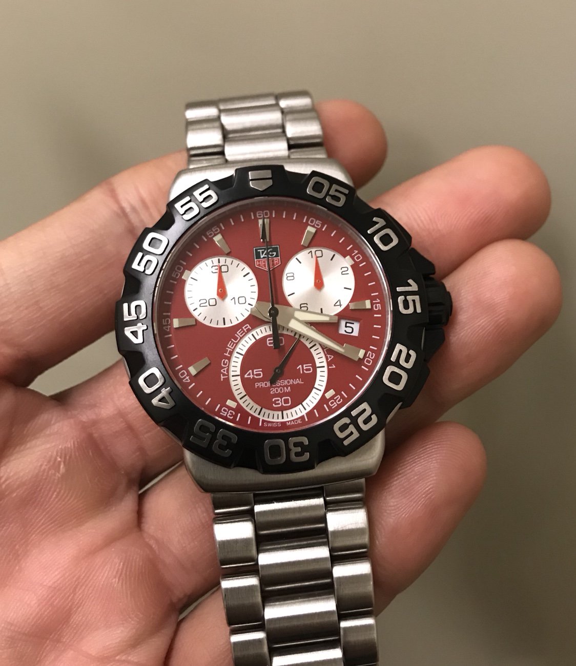 FSOT Tag Heuer Formula 1 F1 Ferrari Red Dial WatchCharts Marketplace