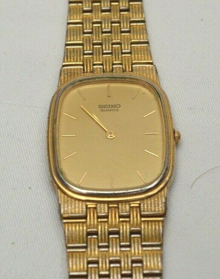 Vintage SEIKO 9020 5110 Ultra Thin Women s or Men s Quartz Gold