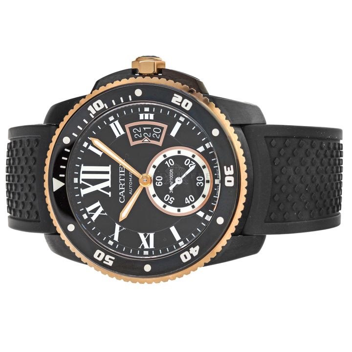 cartier diver gold