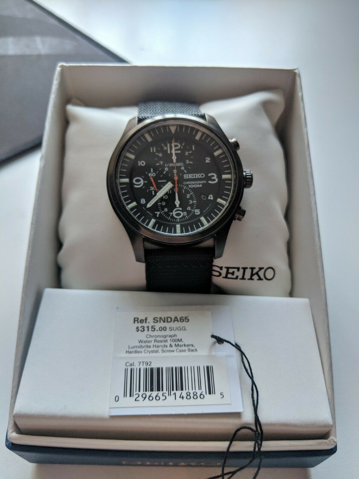 Seiko SNDA65 Chronograph Watch - Great condition | WatchCharts