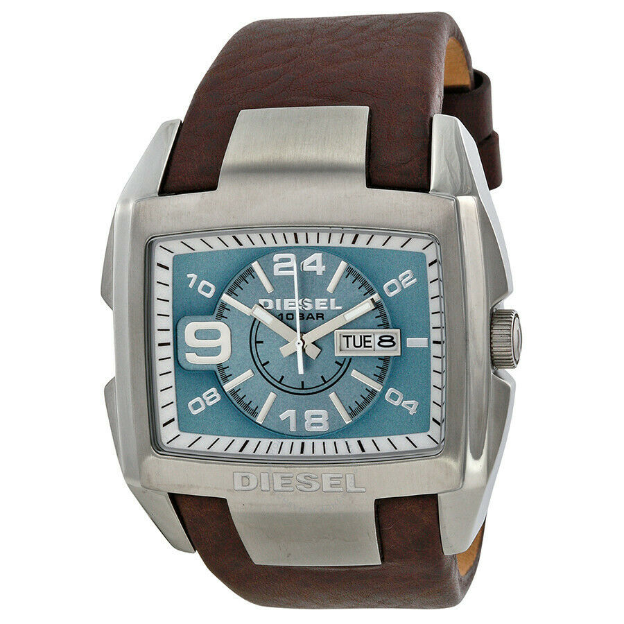 Diesel Cliffhanger Three-Hand Brown Leather Watch - DZ1999 - Watch Station